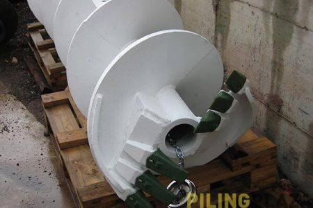 Image of the Continuous flight auger for drilling
